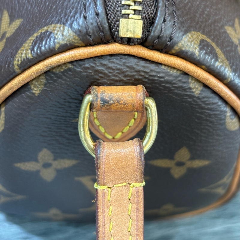 LV M61252 NANO SPEEDY 原花老花字紋迷你 手提包肩背包斜背包波士頓包 M81085可參考 斷貨款-7
