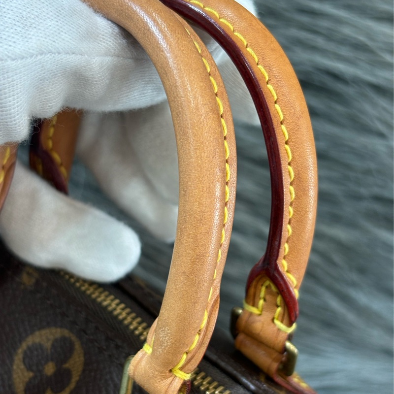 LV M61252 NANO SPEEDY 原花老花字紋迷你 手提包肩背包斜背包波士頓包 M81085可參考 斷貨款-20