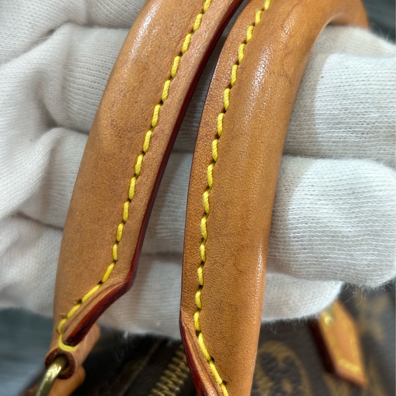 LV M61252 NANO SPEEDY 原花老花字紋迷你 手提包肩背包斜背包波士頓包 M81085可參考 斷貨款-21