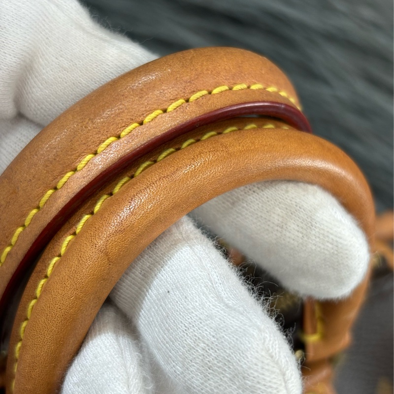 LV M61252 NANO SPEEDY 原花老花字紋迷你 手提包肩背包斜背包波士頓包 M81085可參考 斷貨款-22