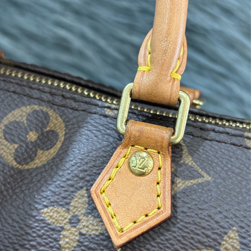LV M61252 NANO SPEEDY 原花老花字紋迷你 手提包肩背包斜背包波士頓包 M81085可參考 斷貨款-25