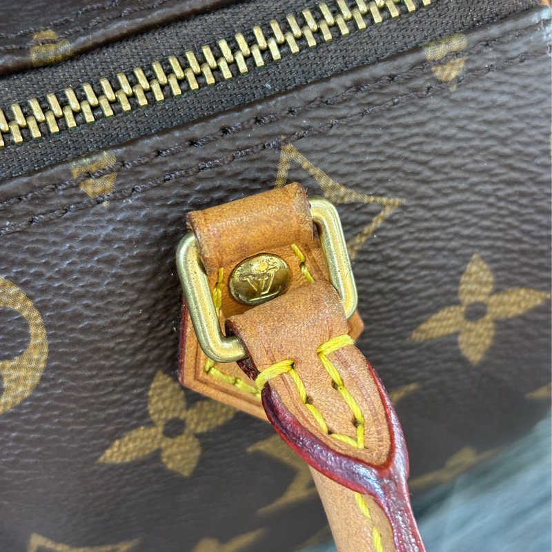 LV M61252 NANO SPEEDY 原花老花字紋迷你 手提包肩背包斜背包波士頓包 M81085可參考 斷貨款-27