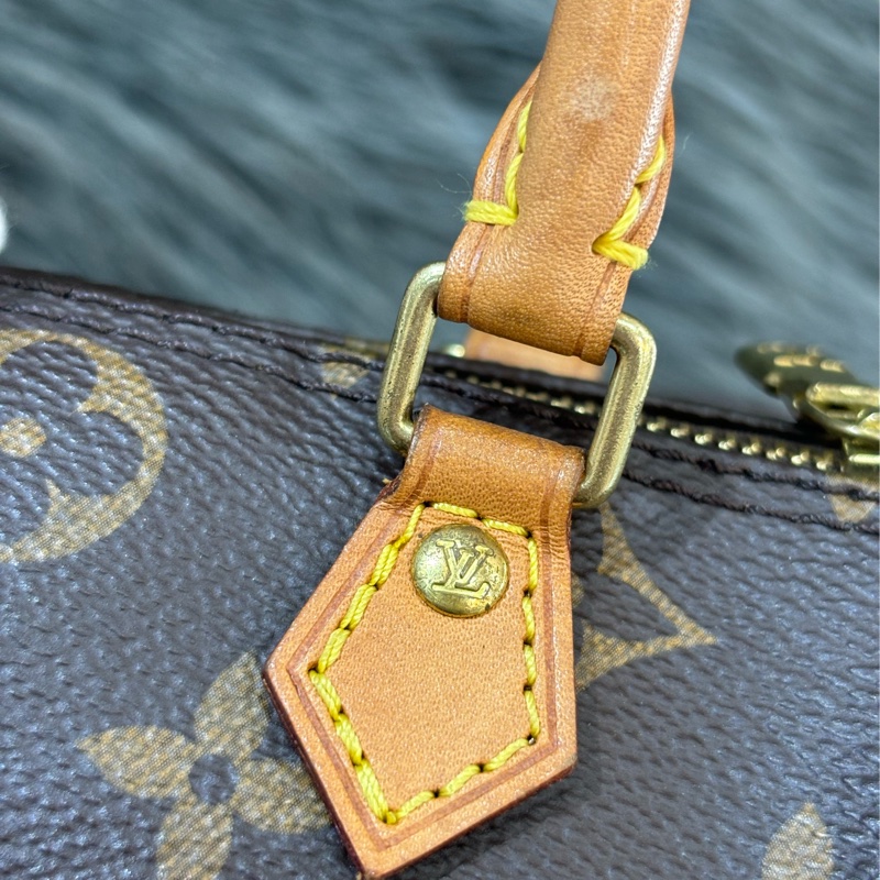 LV M61252 NANO SPEEDY 原花老花字紋迷你 手提包肩背包斜背包波士頓包 M81085可參考 斷貨款-29