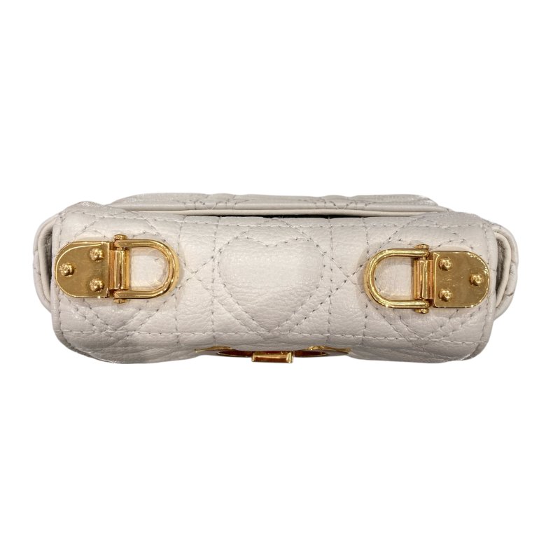 DIOR 迪奧 MICRO CARO 斜背包 白色-2