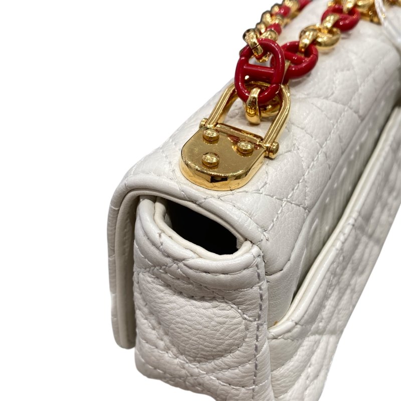 DIOR 迪奧 MICRO CARO 斜背包 白色-6