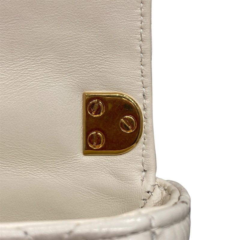 DIOR 迪奧 MICRO CARO 斜背包 白色-15