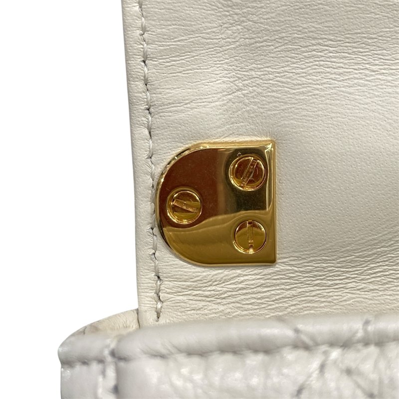 DIOR 迪奧 MICRO CARO 斜背包 白色-16