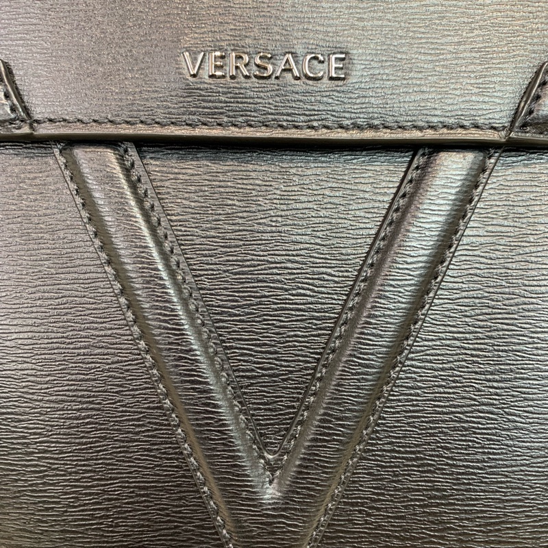 Versace 范思哲黑色牛皮手包 XA531-11