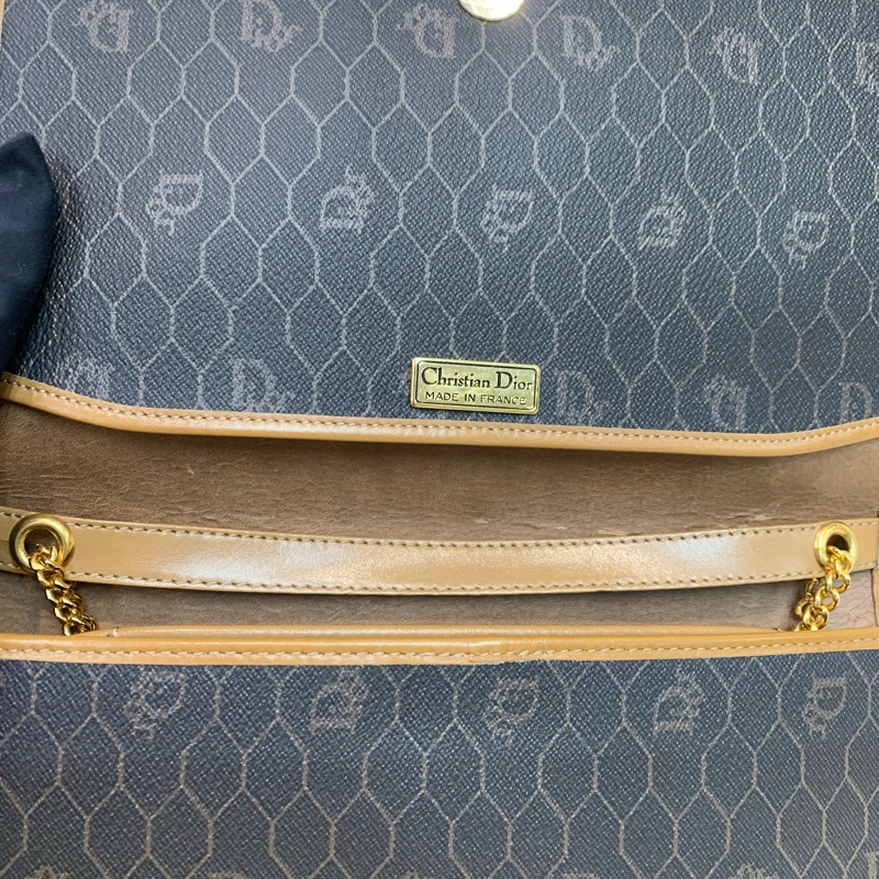 Dior 黑色蜂巢Woc 鏈條包 XB284-22