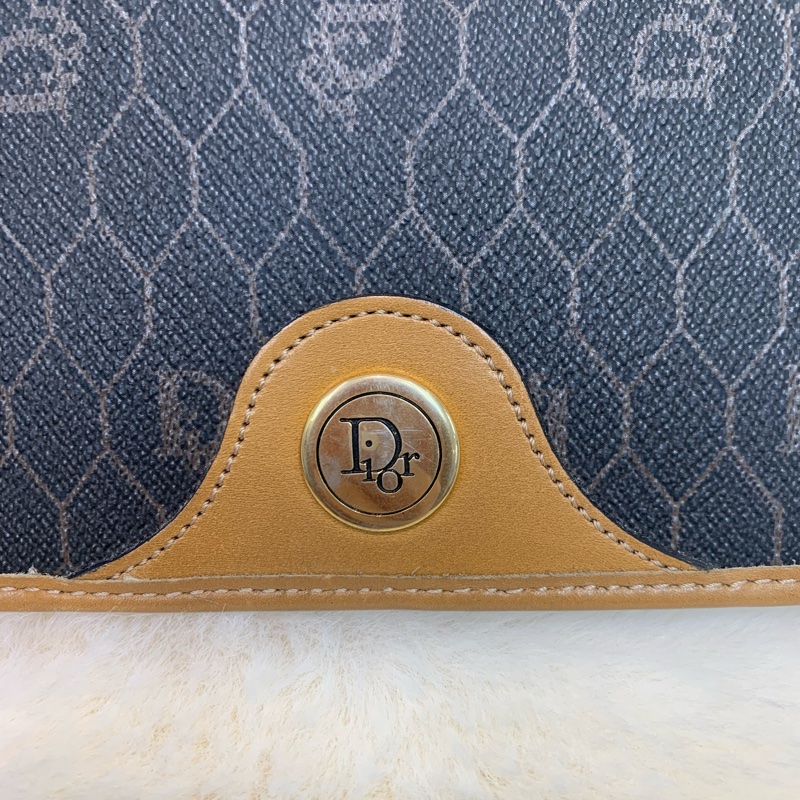 Dior 黑色蜂巢Woc 鏈條包 XB284-51