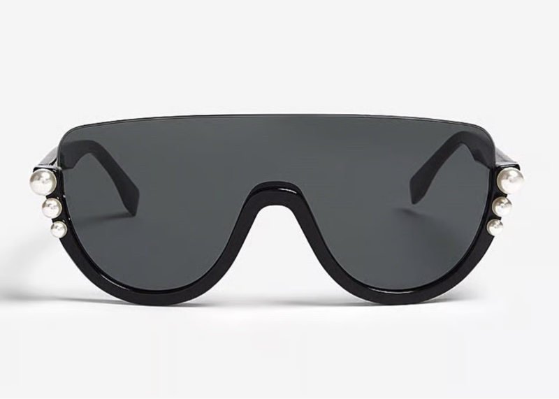 FENDI 珍珠太陽眼鏡 墨鏡-0