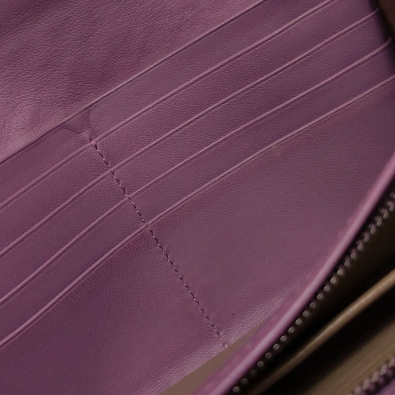 Bottega Veneta 羊皮 純色 Intrecciato 編織 錢包-8