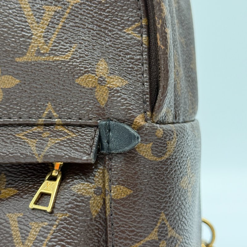 LOUIS VUITTON 路易威登 Monogram 經典花紋 MINI PALM SPRINGS 拉鍊 小書包 後背包 M41562-12