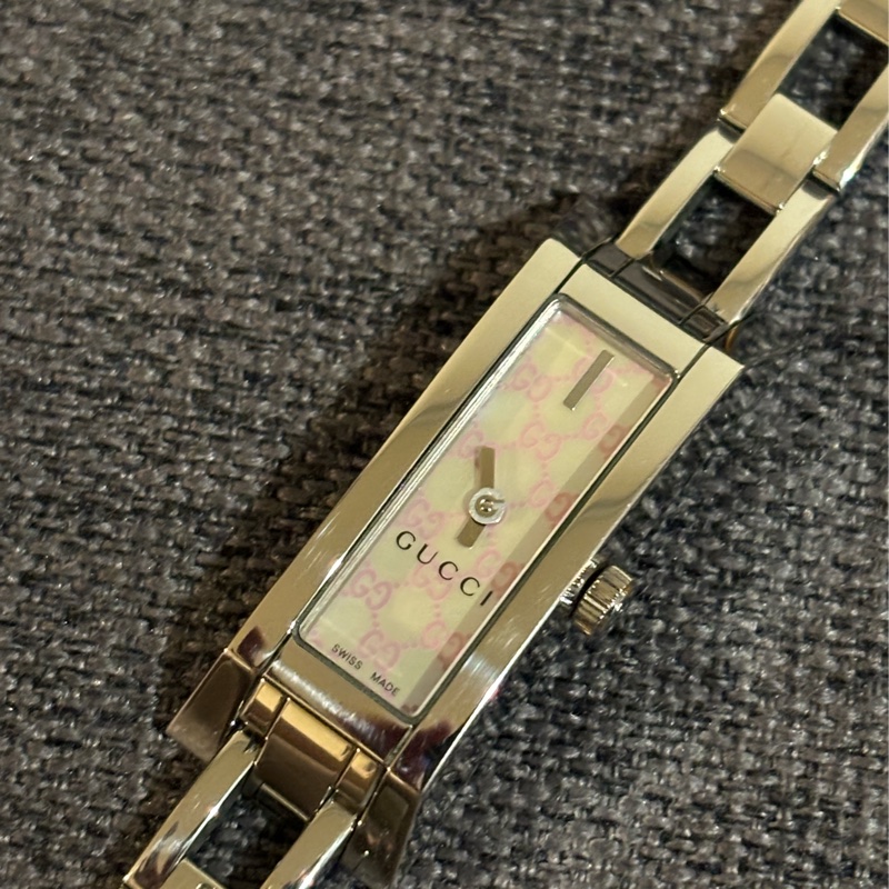 Gucci鏈帶錶 特殊面版-5
