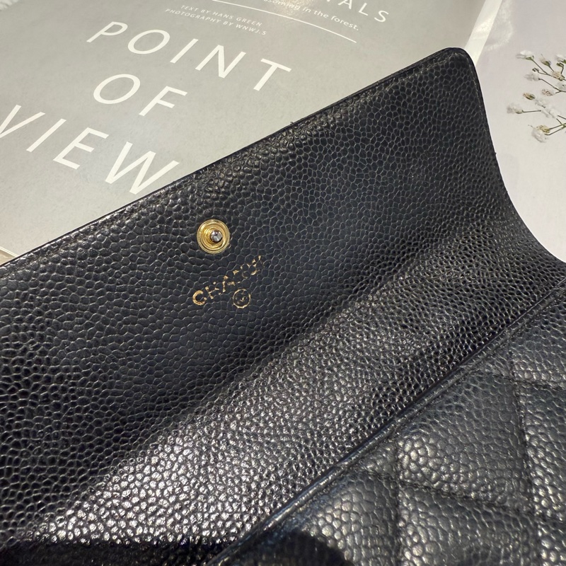 CHANEL 香奈兒經典荔枝長夾-5