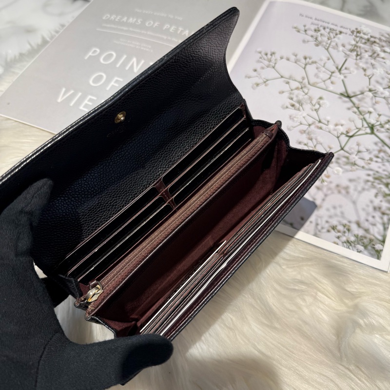 CHANEL 香奈兒經典荔枝長夾-6