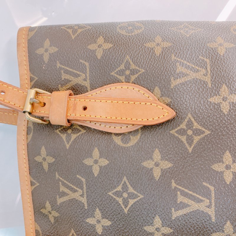 MS0307 路易威登 中古 水桶 老花 帆布Louis Vuitton M42238 Petit Bucket Monogram Canvas x GHW-10