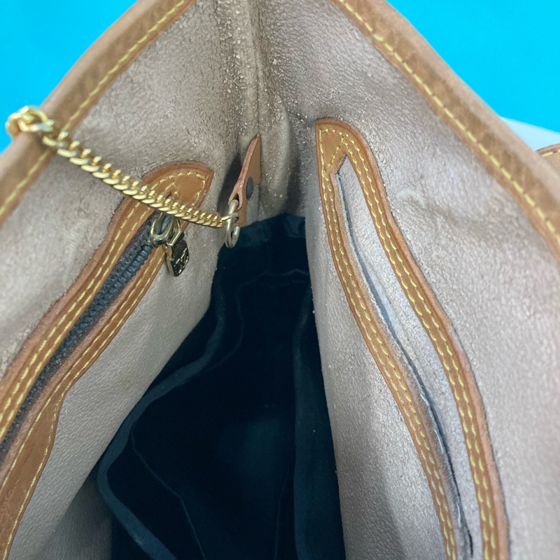MS0307 路易威登 中古 水桶 老花 帆布Louis Vuitton M42238 Petit Bucket Monogram Canvas x GHW-32