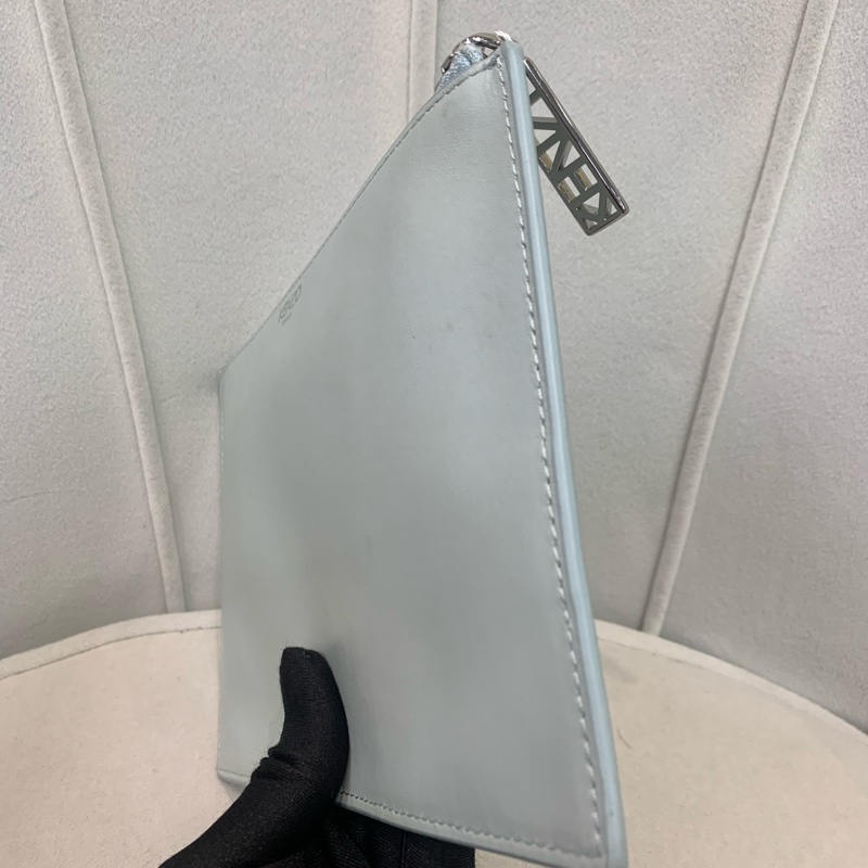 Kenzo 凱卓 粉藍色 眼睛手包XB463-4