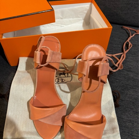 Hermes 綁帶鞋