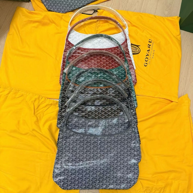 Goyard Hobo 最熱門款 腋下包 灰 黑 棕-1