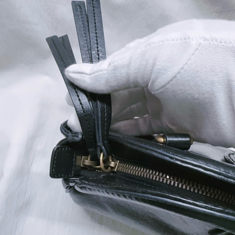 二手Gucci虎頭手拿相機包Shoulder bag Gucci包 Gucci虎頭包 GG Gucci貝殼包-13