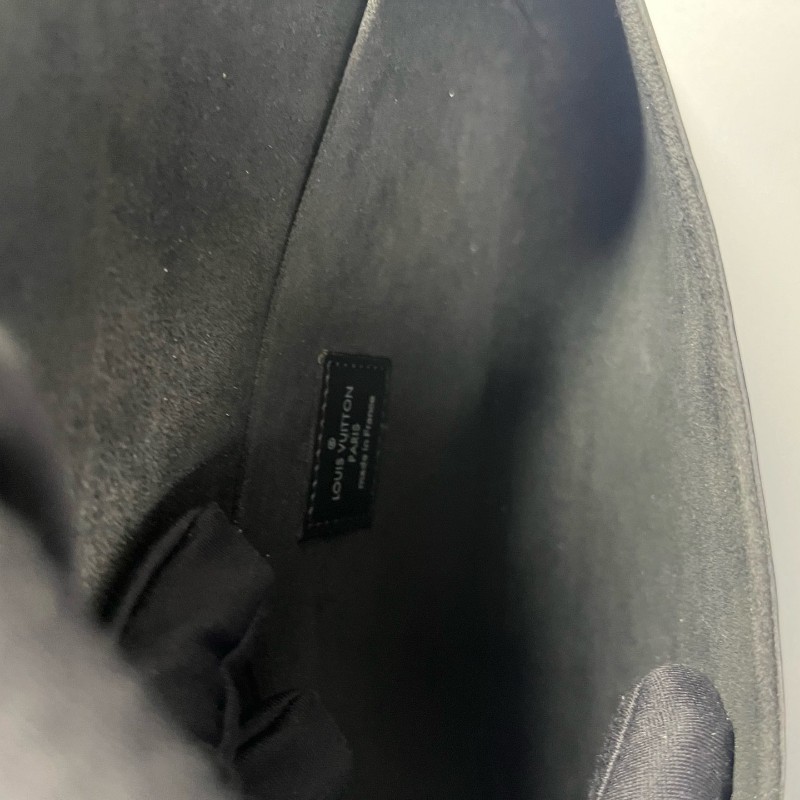 LV 路易威登 黑色水波紋三合一 肩背包 斜背包 2019-7