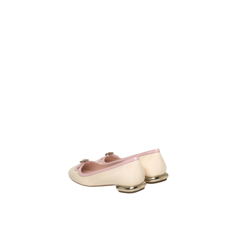 Viv' Podium Ballerinas In Patent Leather 平底鞋-1