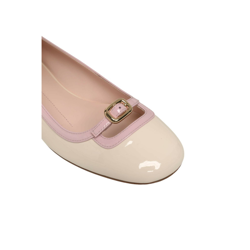 Viv' Podium Ballerinas In Patent Leather 平底鞋-3