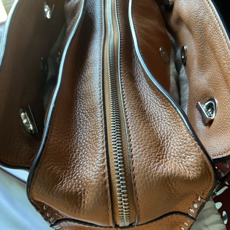 MICHAEL KORS焦糖色鍊帶包-3