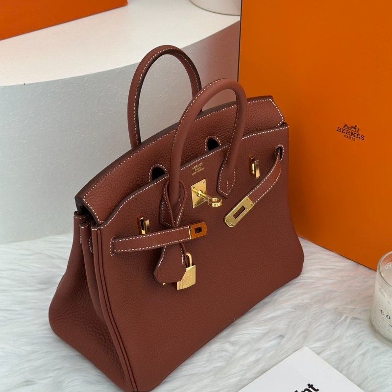 HERMES Birrkin 25 - 楓葉棕金 U-2