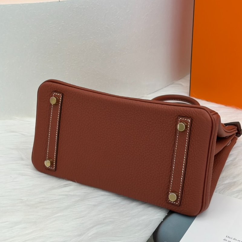 HERMES Birrkin 25 - 楓葉棕金 U-7
