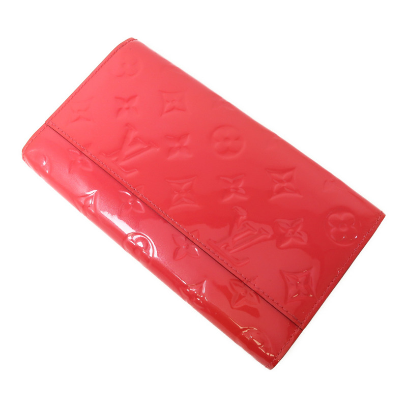 LOUIS VUITTON Monogram Vernis Portefeuille Sarah金扣長錢包-3