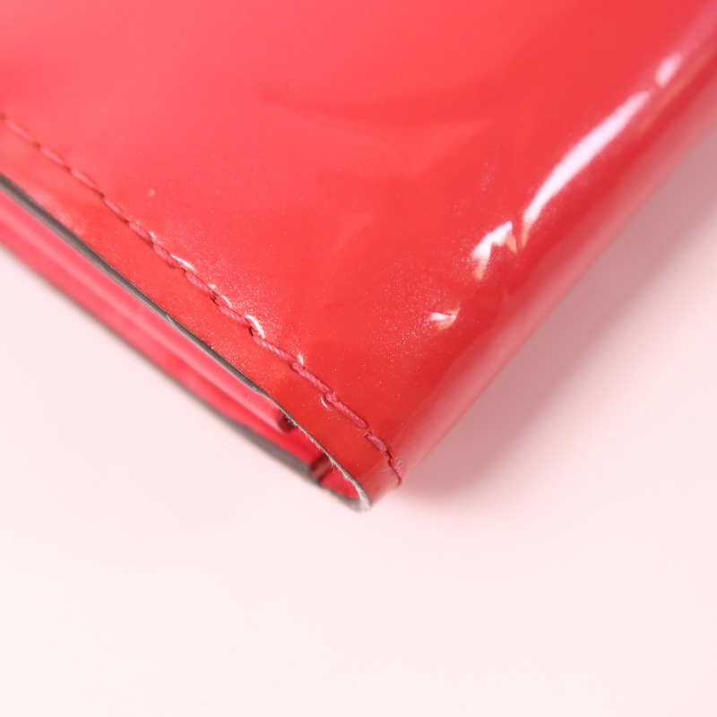 LOUIS VUITTON Monogram Vernis Portefeuille Sarah金扣長錢包-8