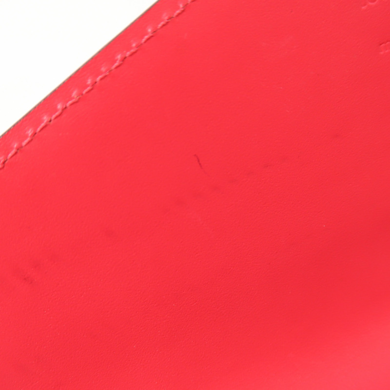 LOUIS VUITTON Monogram Vernis Portefeuille Sarah金扣長錢包-11