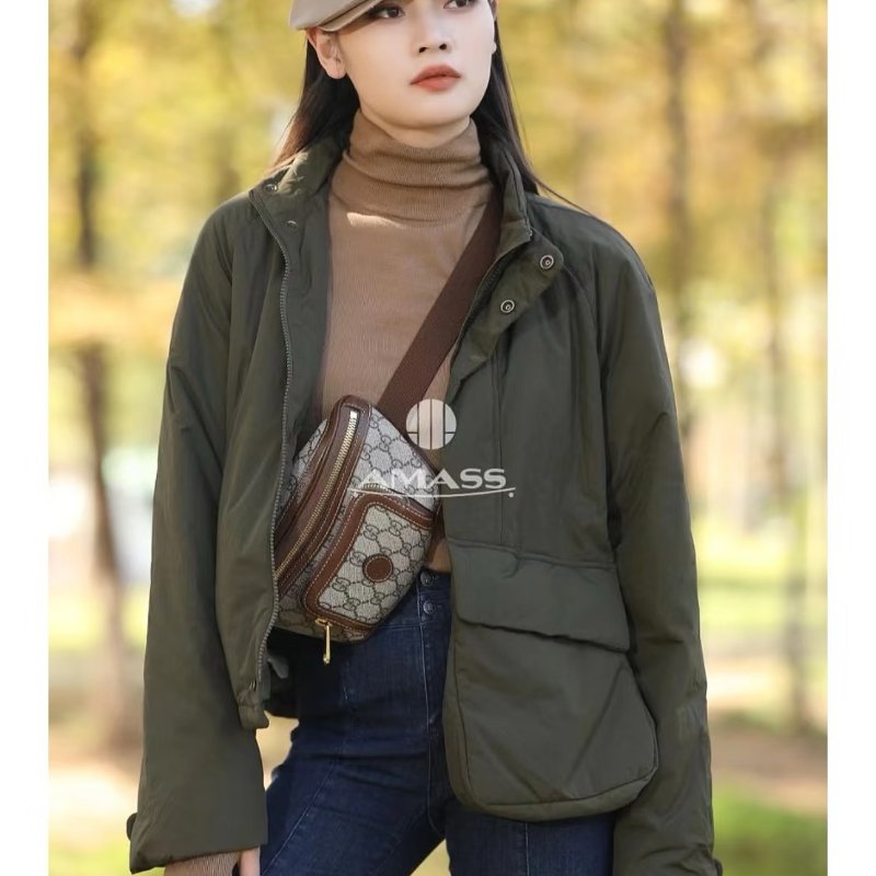 GUCCI 經典帆布老花腰包-8