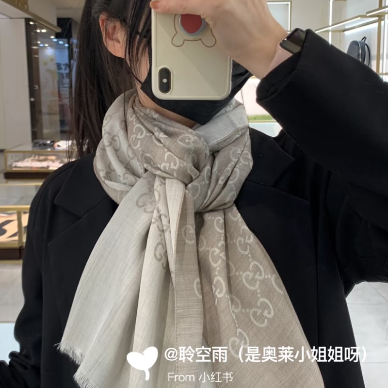 Gucci圍巾-17