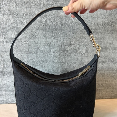 Gucci 2024新款 黑色單寧限量飯盒包
