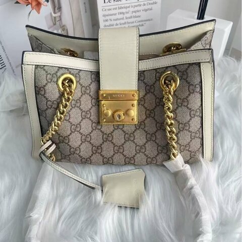 Gucci padlock系列 小號 托特斜背包 全新 配件塵袋盒子