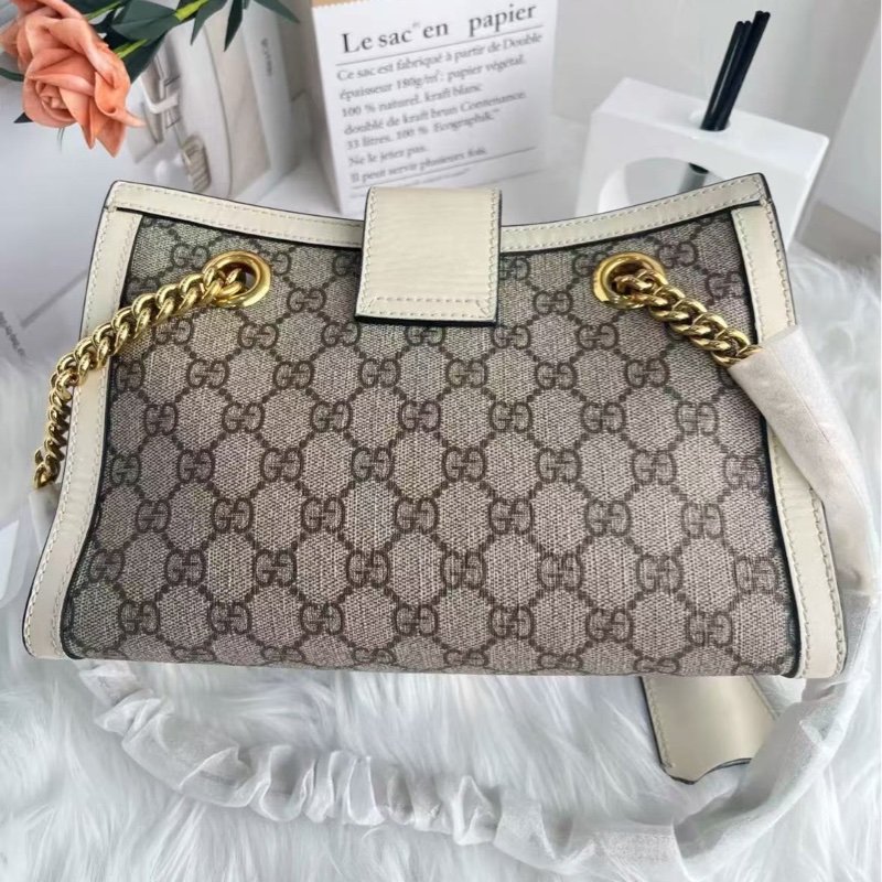 Gucci padlock系列 小號 托特斜背包 全新 配件塵袋盒子-1