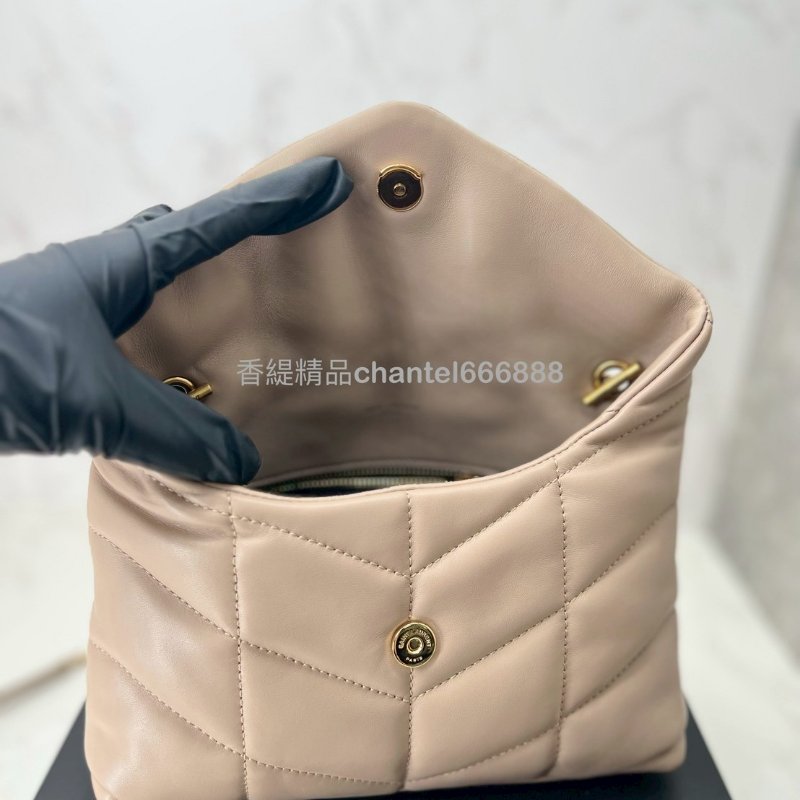 💗香緹國際精品💗 YSL PUFFER TOY mini 奶茶金-2