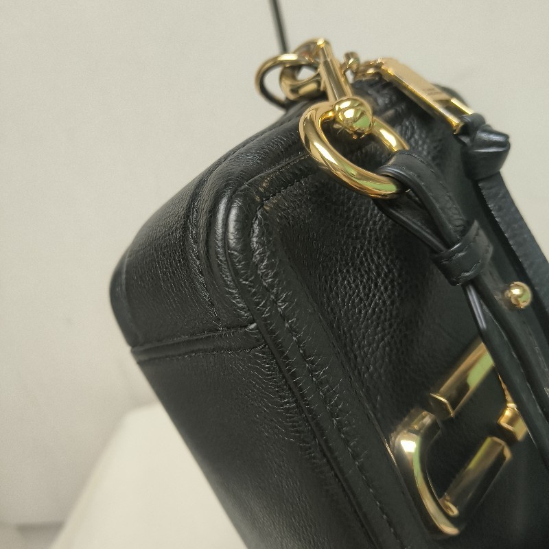 🔥10/3-10/31週年慶🔥【超狂優惠】㊣✨ Marc Jacobs✨馬克·雅各布斯 MJ 黑色 雙J 牛皮 相機包 斜背包 肩背包包/二手精品/二手包/保證正品-7