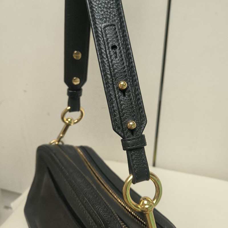 🔥10/3-10/31週年慶🔥【超狂優惠】㊣✨ Marc Jacobs✨馬克·雅各布斯 MJ 黑色 雙J 牛皮 相機包 斜背包 肩背包包/二手精品/二手包/保證正品-38