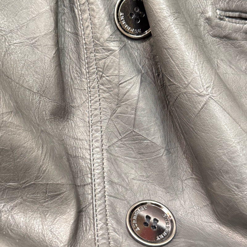 經典傳奇單品 BURBERRY LONDON 全羊皮真皮風衣 46 M碼-21