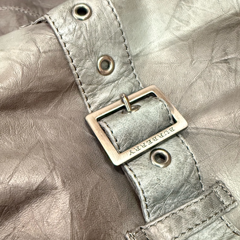 經典傳奇單品 BURBERRY LONDON 全羊皮真皮風衣 46 M碼-22