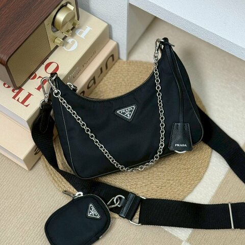 🏷Prada．hobo 三合一
