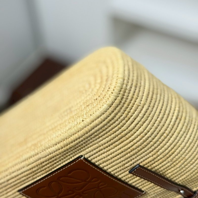 🏷Loewe．Basket 草編托特包-5