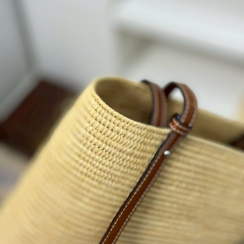 🏷Loewe．Basket 草編托特包-10