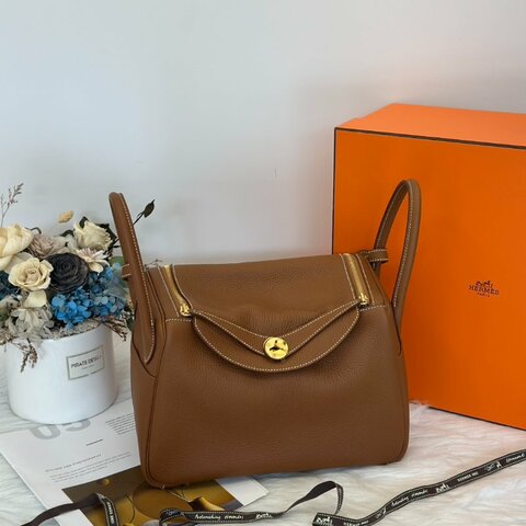 HERMES Lindy 30 - 金棕金 U