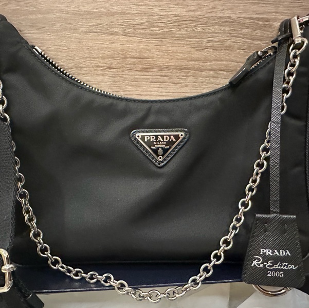 Prada Re-Edition 2005 Re-Nylon 黑色三合一-5